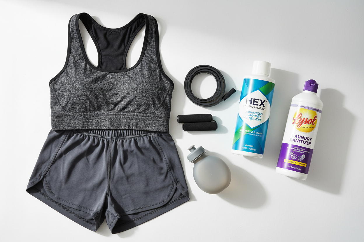 How to Wash Gym Clothes and Remove Odor | Life Logic Lab