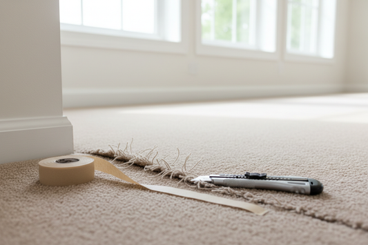 How to Fix Carpet That Is Fraying