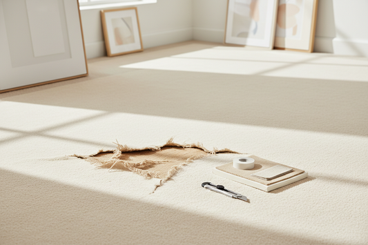 How to Fix Carpet That Is Torn