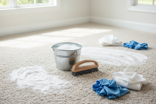 How to Deep Clean Carpet Without a Machine