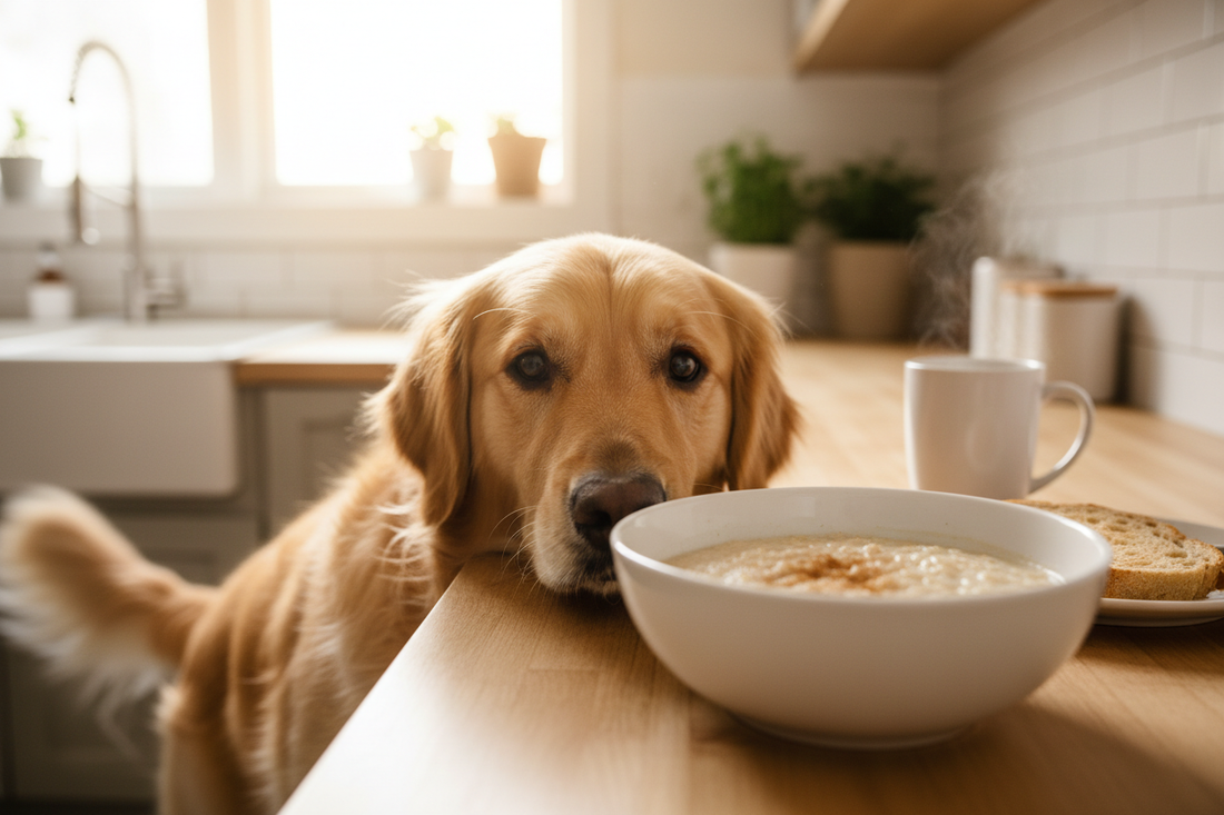 Can Dogs Eat Oatmeal? Yes — A Fiber-Rich Breakfast Treat