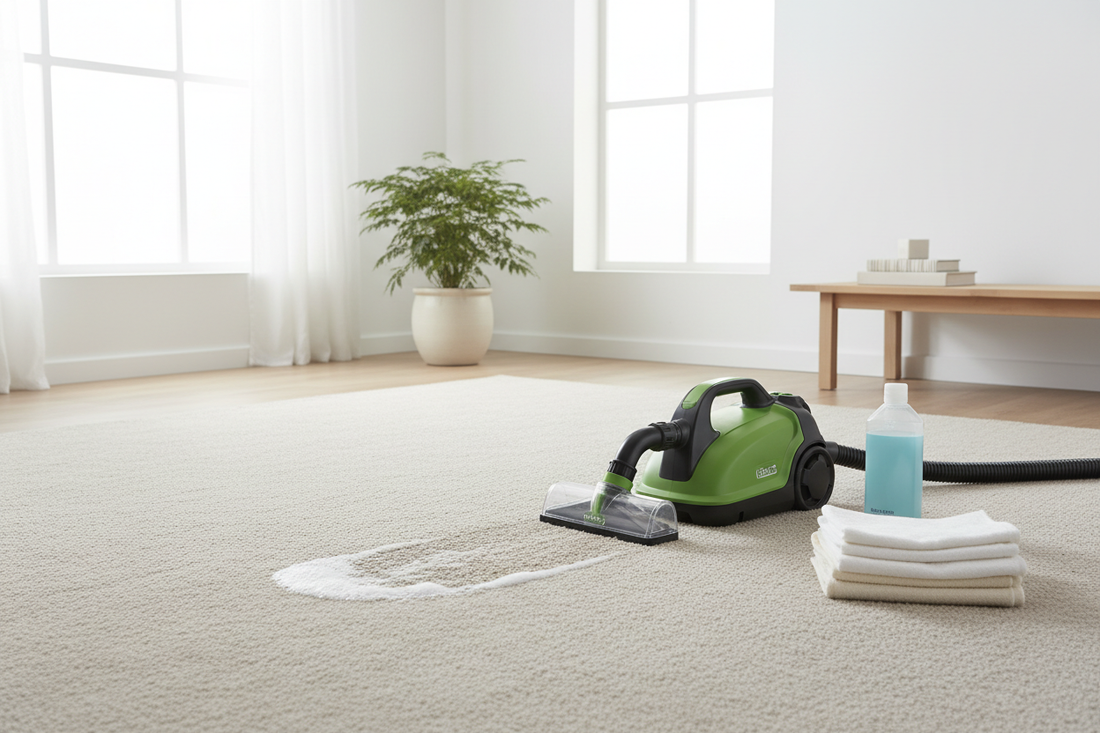 How to Deep Clean Carpet With a Machine