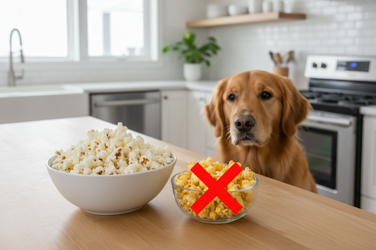 Can Dogs Eat Popcorn? Yes — Plain Air-Popped Only