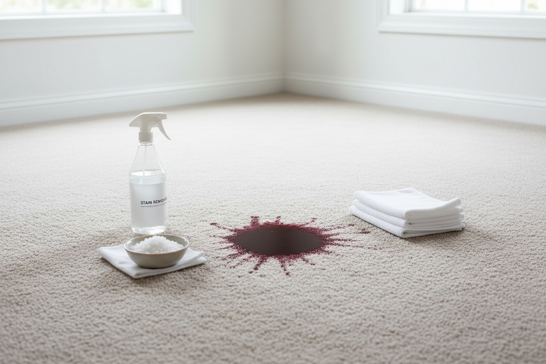 How to Remove Red Wine From Carpet