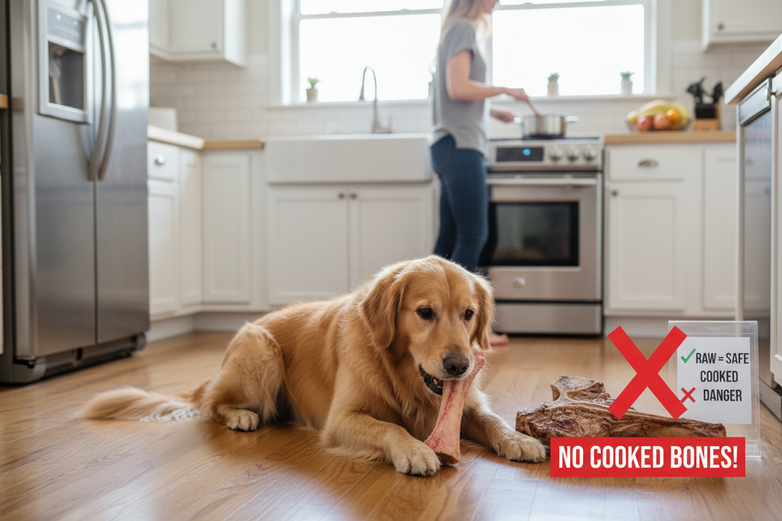 Can Dogs Eat Bones? Raw Yes, Cooked Never