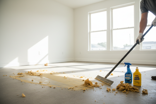 How to Remove Carpet Glue From Floor