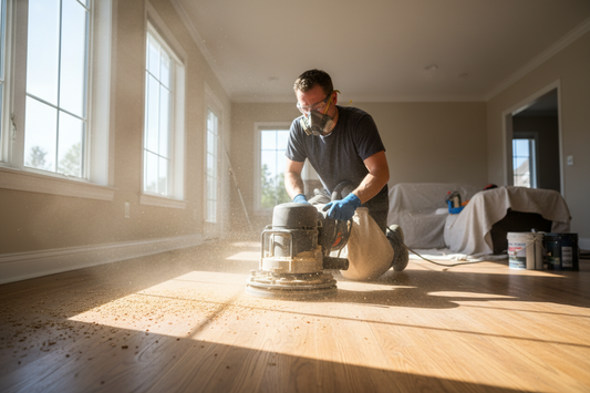 How to Sand Hardwood Floor