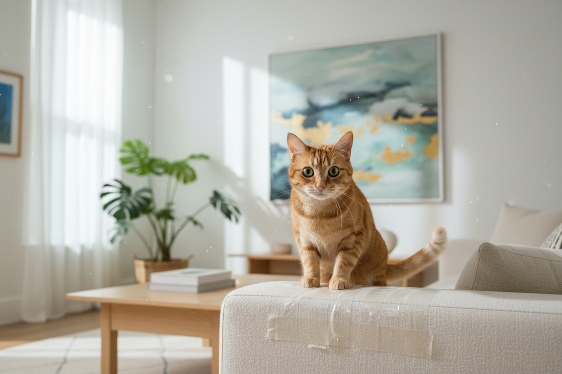 How to Keep Your Cat Off Furniture