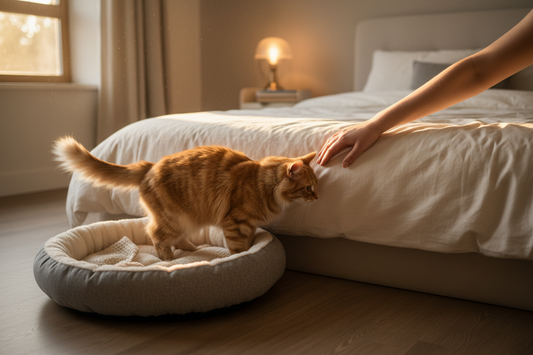 How to Keep Your Cat Off the Bed