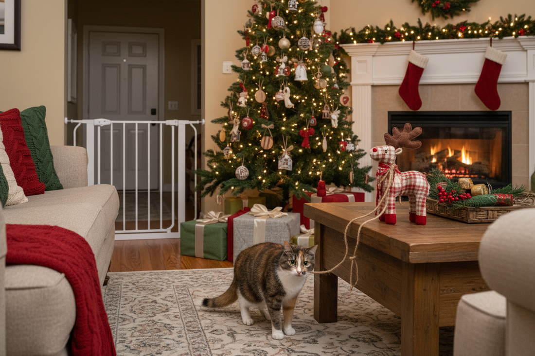 How to Keep Your Cat Safe at Christmas