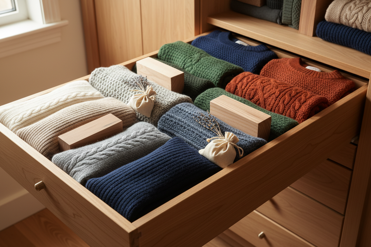 How to Store Wool Clothes to Prevent Moths – Life Logic Lab