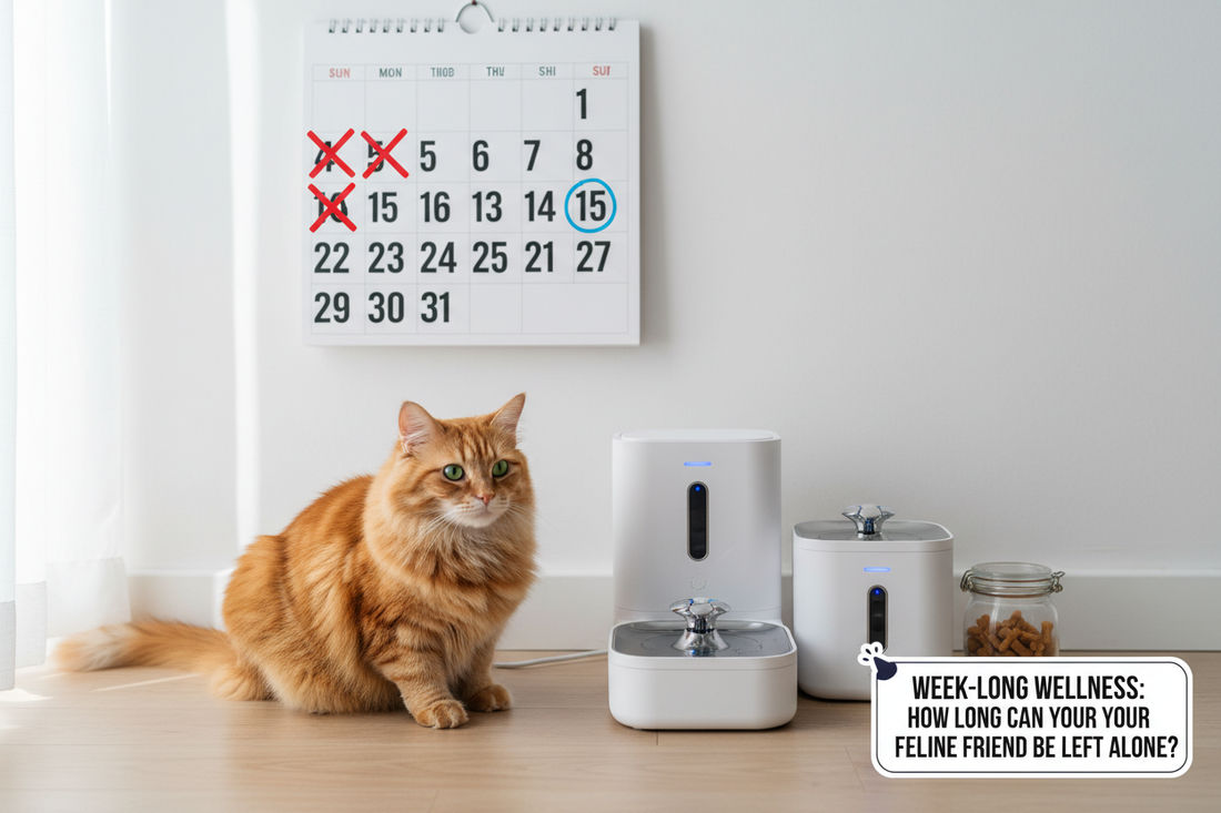 How Long Can a Cat Be Left Alone?