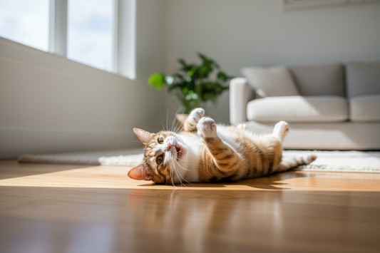 Why Does My Cat Roll on the Floor?