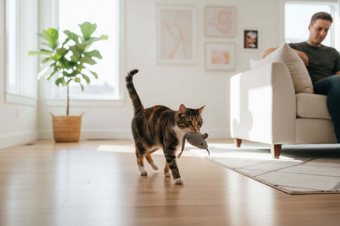Why Does My Cat Bring Me Toys?