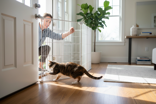 How to Keep Your Indoor Cat From Escaping
