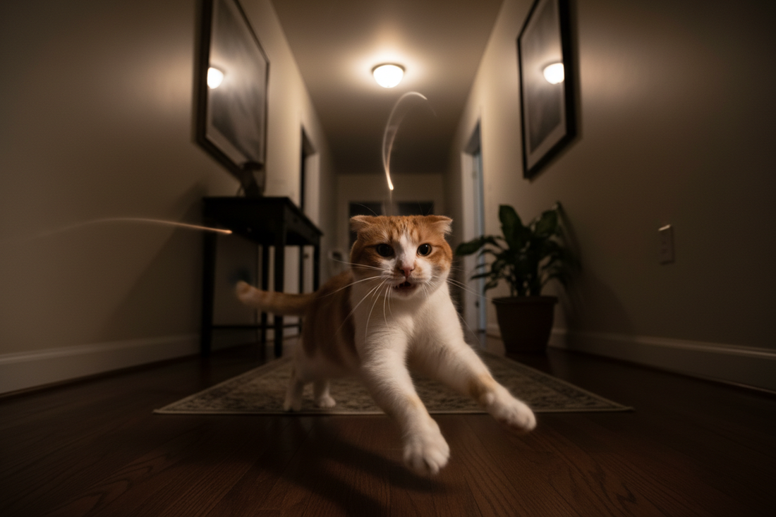 Why Does My Cat Run Around at Night?