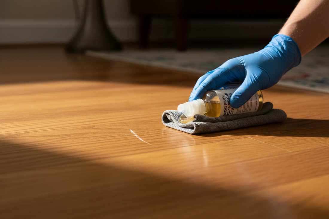 How to Fix Scratched Hardwood Floor