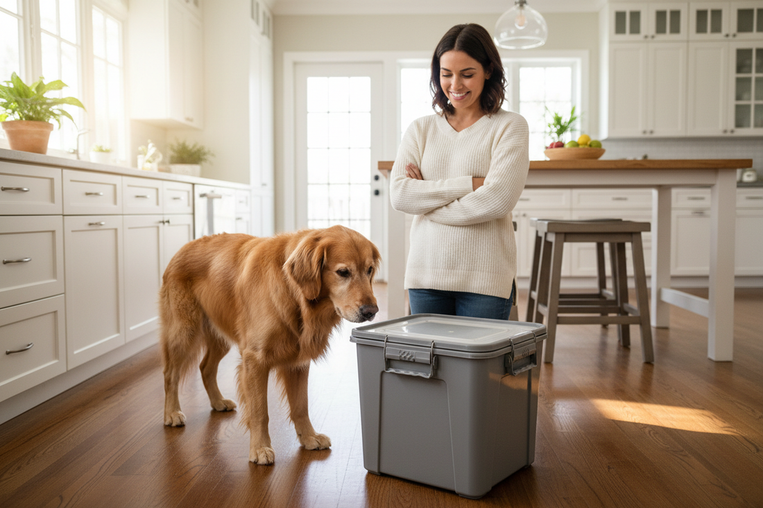 How to Prevent Your Dog from Getting Into Food Storage