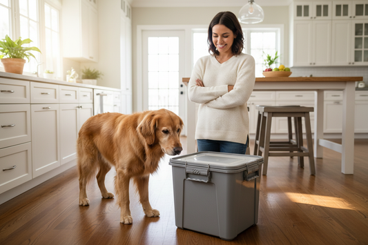 How to Prevent Your Dog from Getting Into Food Storage
