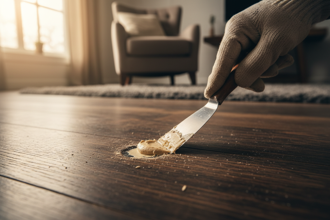 How to Fix Dent in Hardwood Floor