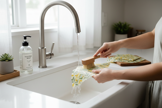 How to Clean Beeswax Wraps