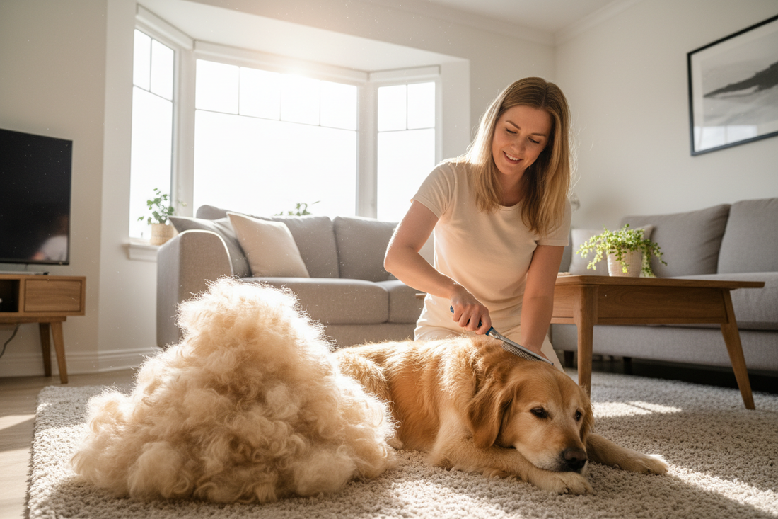 How to Reduce Dog Shedding