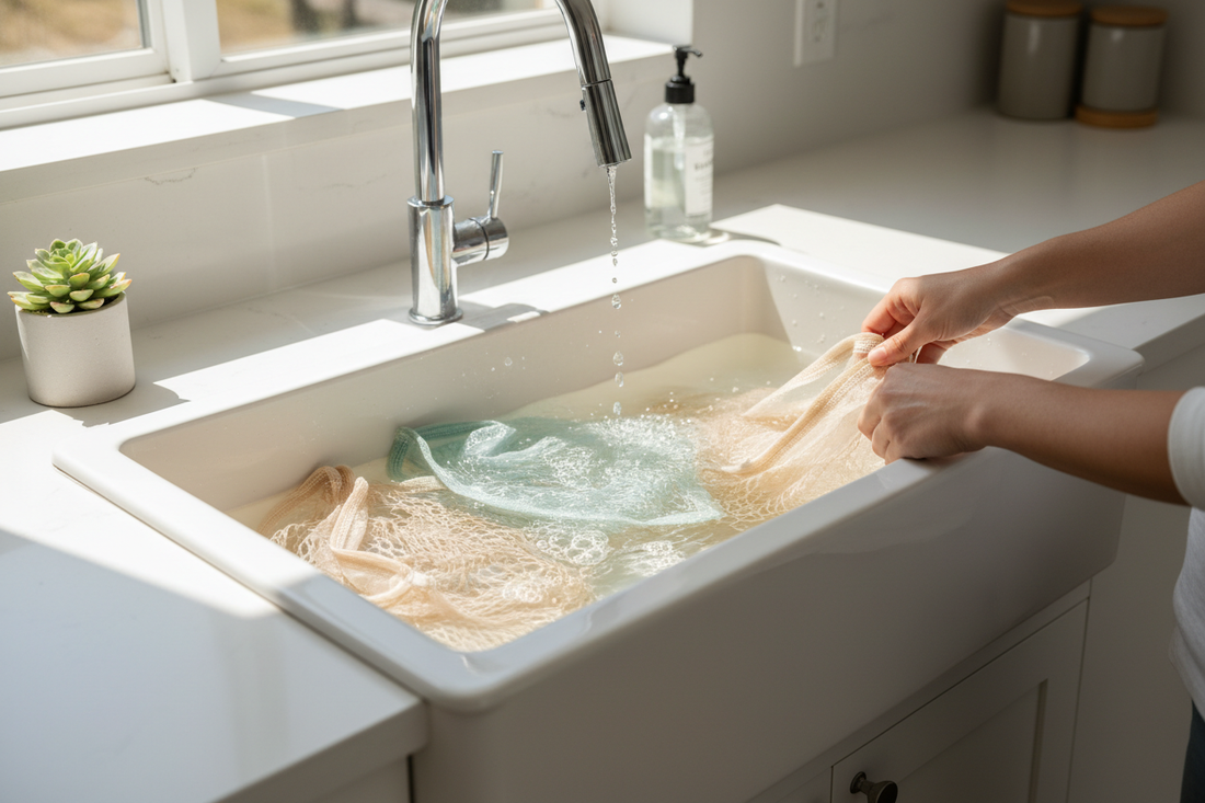 How to Clean Reusable Produce Bags