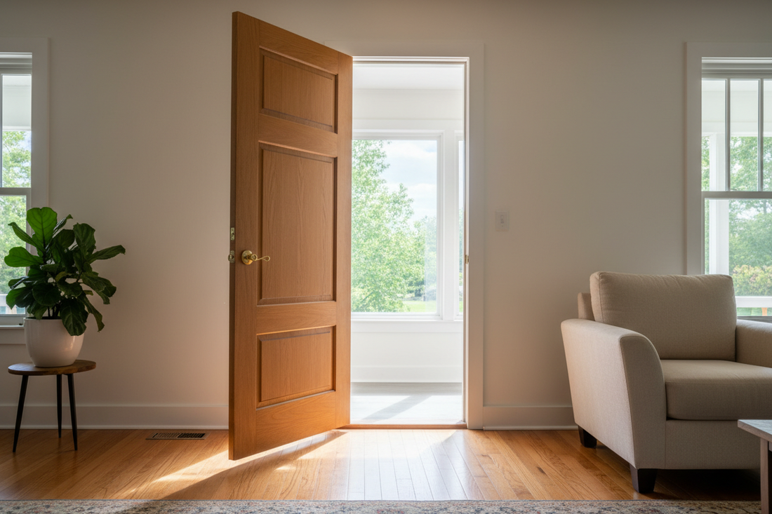 How to Fix a Door That Swings Closed by Itself