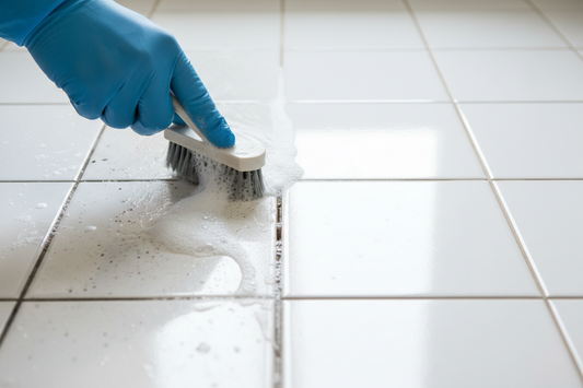 How to Clean Bathroom Floor Grout Lines