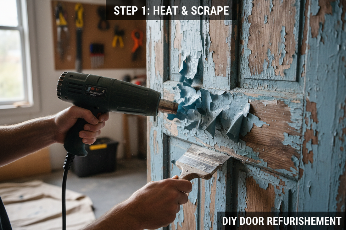 How to Use a Heat Gun to Strip Paint