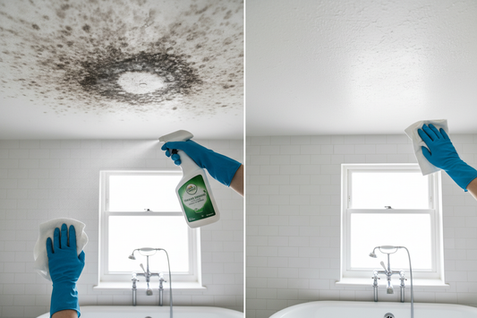 How to Remove Mold from Bathroom Ceiling