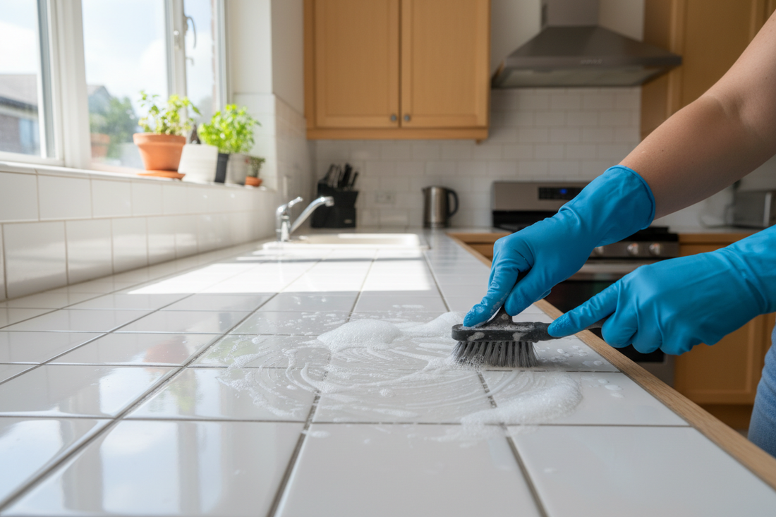 How to Clean Tile Countertops