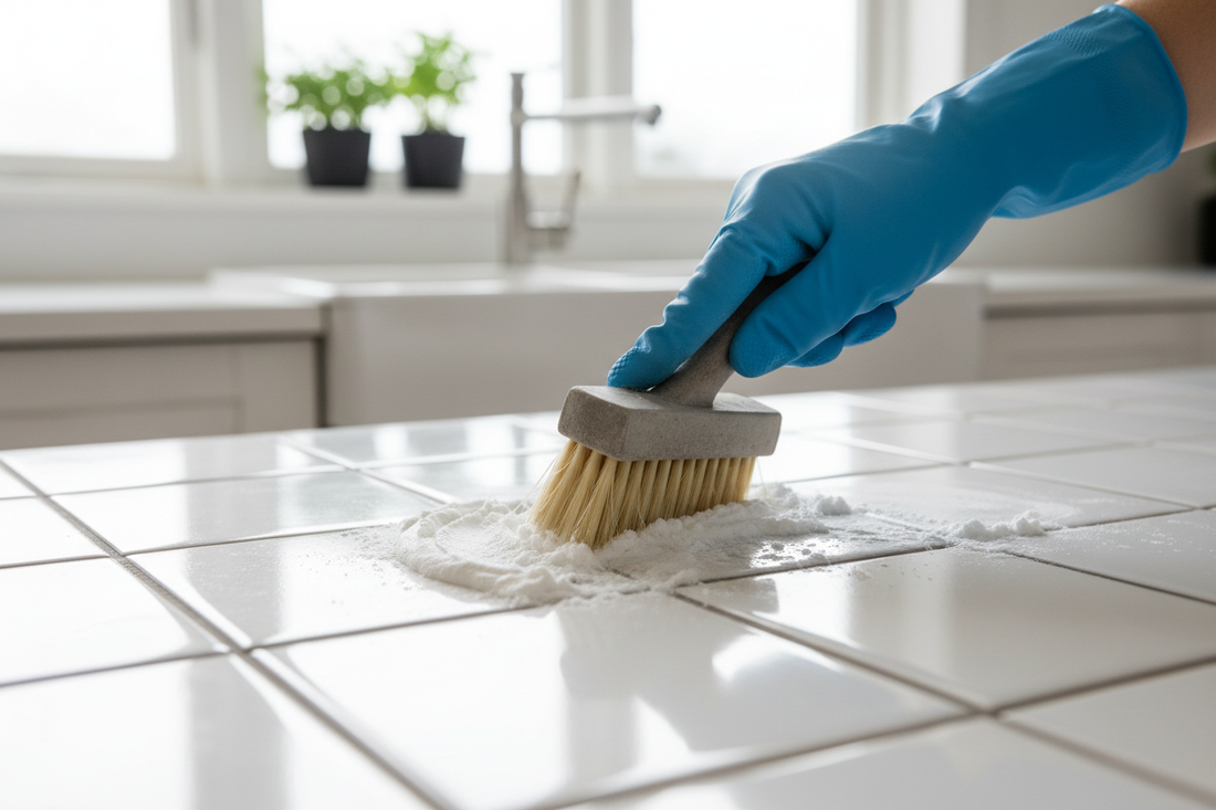 How to Clean Countertop Grout