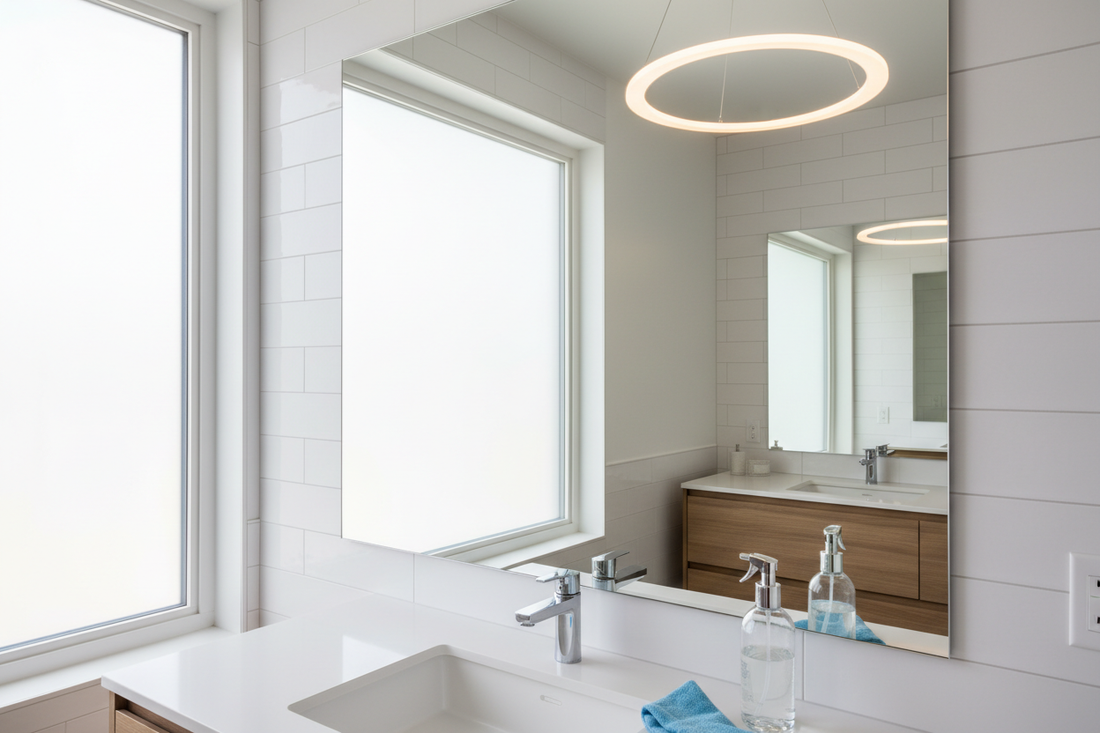 How to Clean Bathroom Mirror Without Streaks