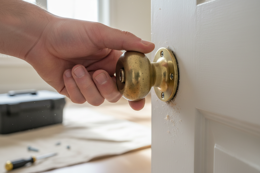 How to Fix a Door Knob That Is Loose