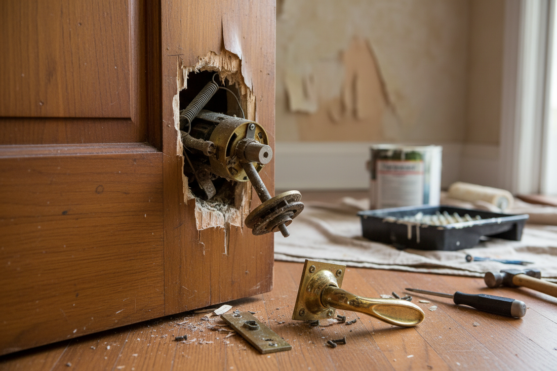 How to Fix a Door Knob That Is Broken