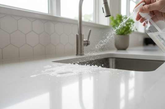 How to Remove Limescale from Kitchen Countertops