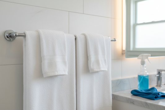 How to Clean Bathroom Towel Bar