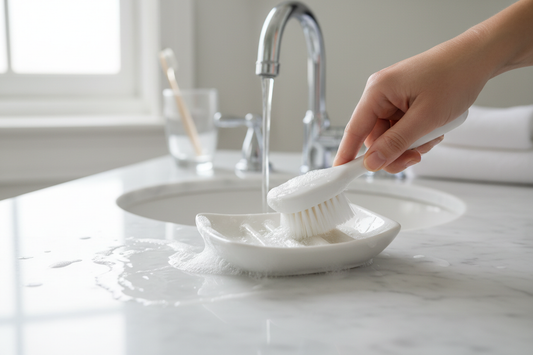How to Clean Bathroom Soap Dish