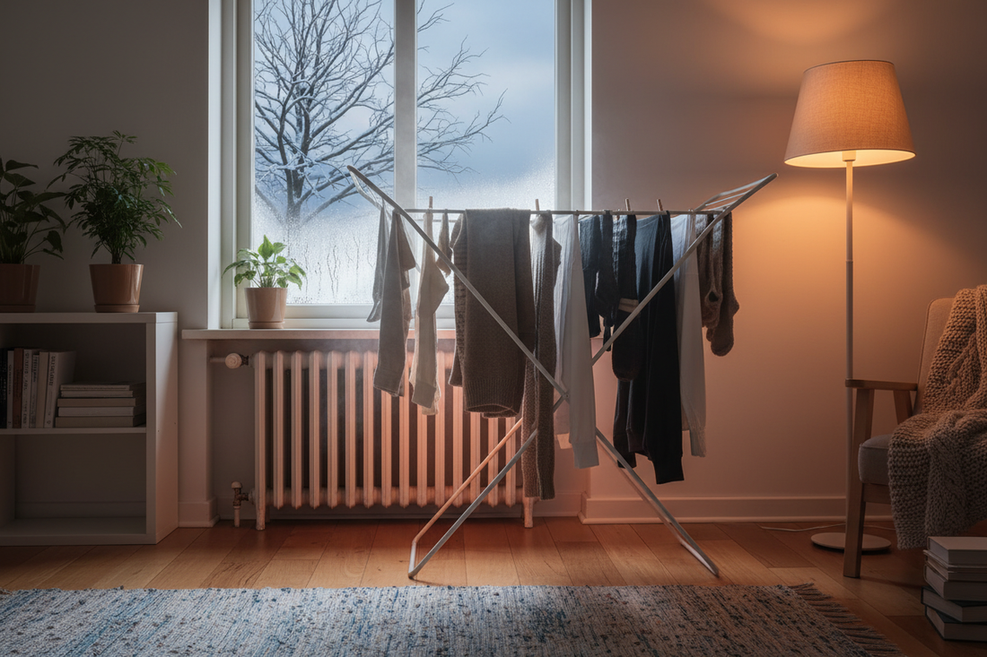 How to Dry Clothes in Winter Indoors