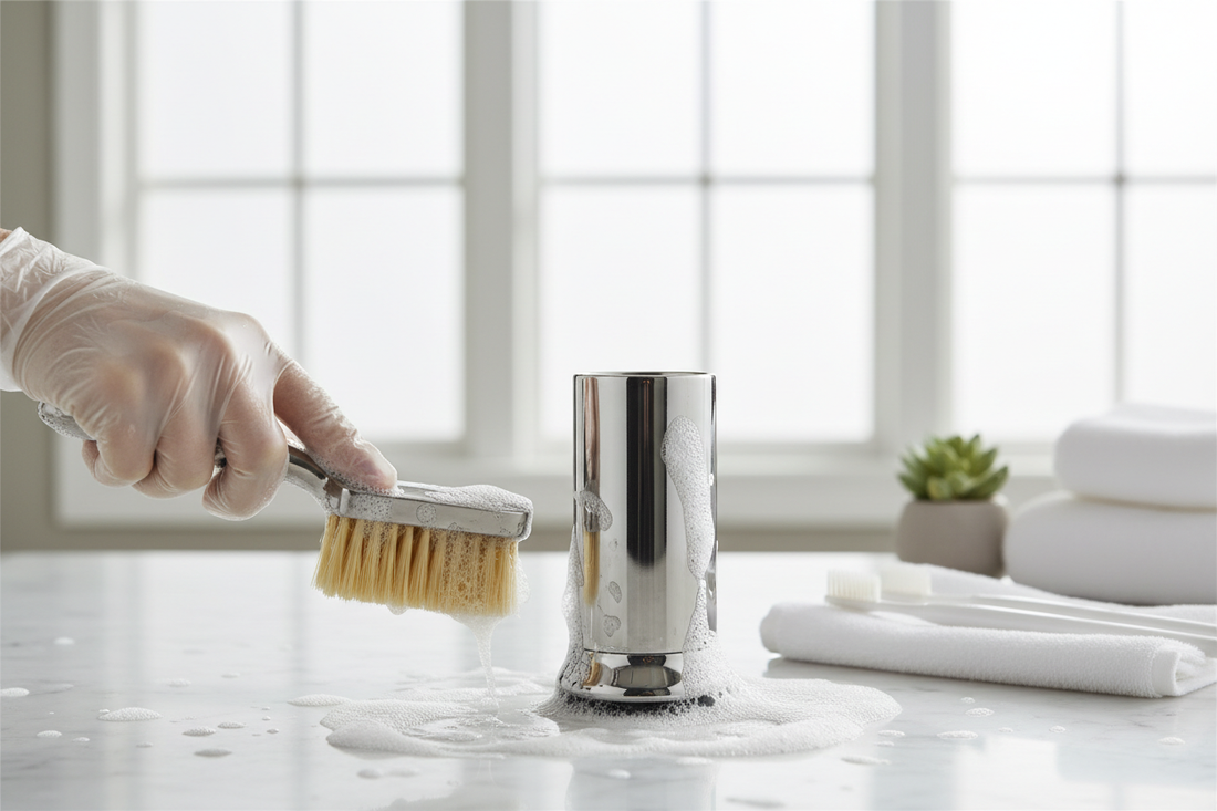 How to Clean Bathroom Toothbrush Holder