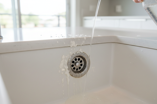 How to Remove Limescale from Kitchen Sink