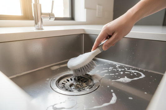 How to Clean Kitchen Sink Drain