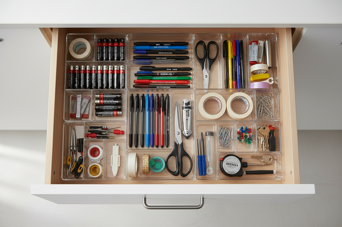 How to Organize Kitchen Junk Drawer