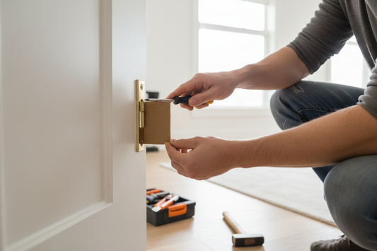 How to Adjust a Door Hinge