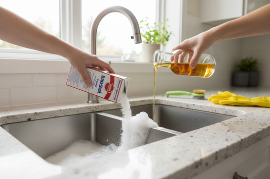 How to Unclog Kitchen Sink with Baking Soda