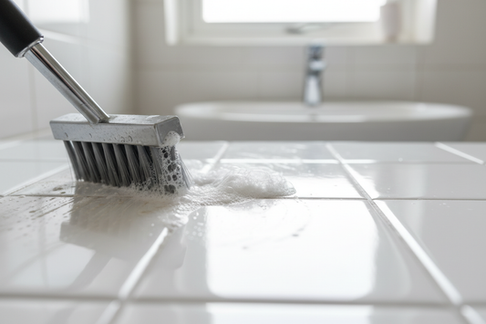 How to Clean Bathroom Grout