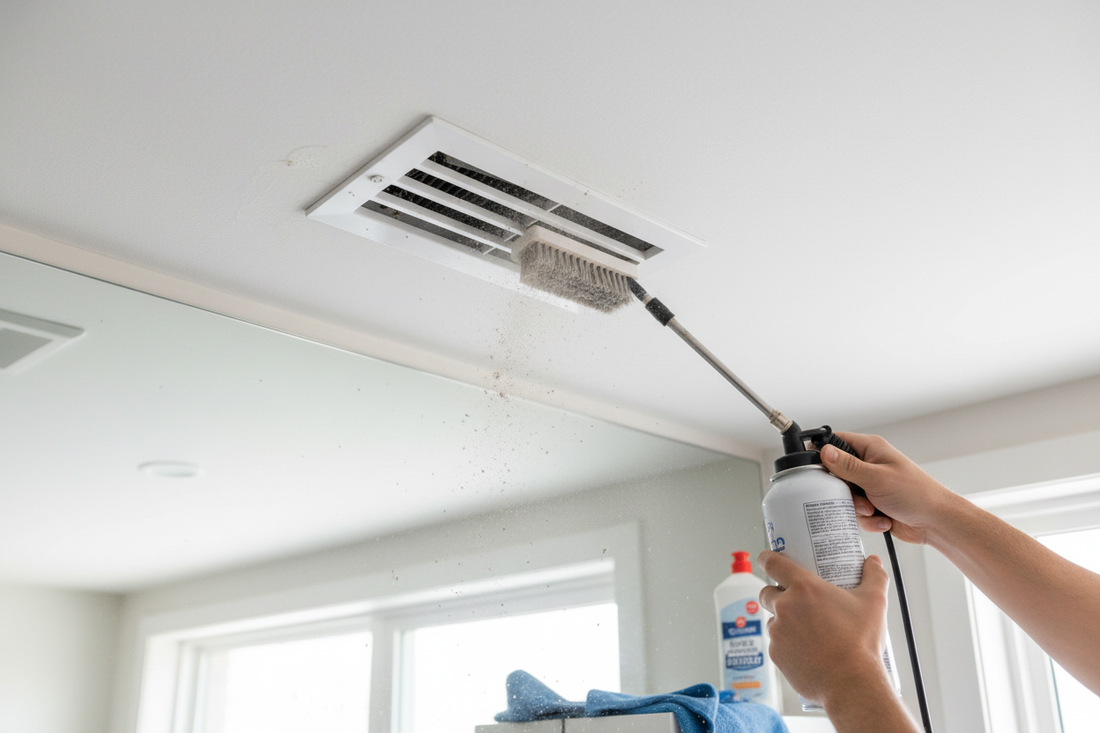 How to Clean Bathroom Vent / Air Vent