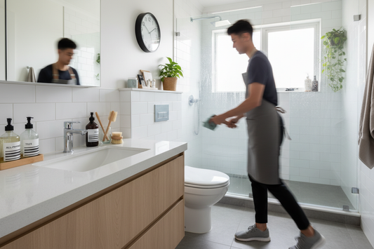 How to Deep Clean Bathroom in One Hour