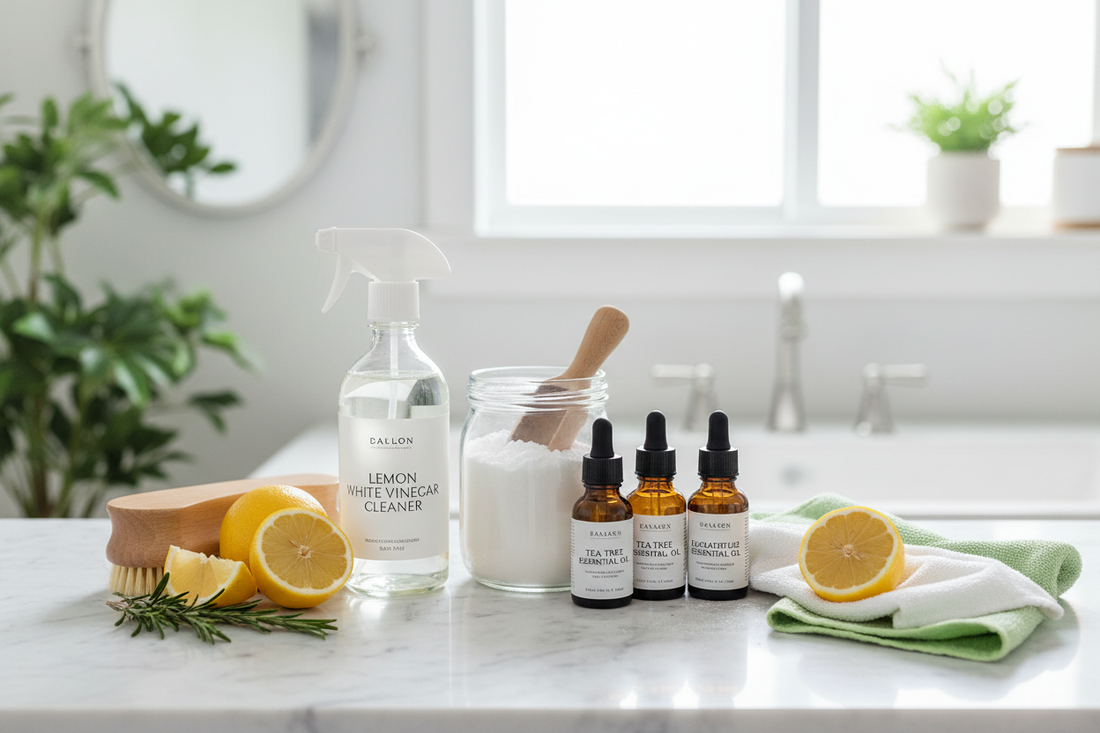 How to Clean Bathroom Naturally Without Chemicals